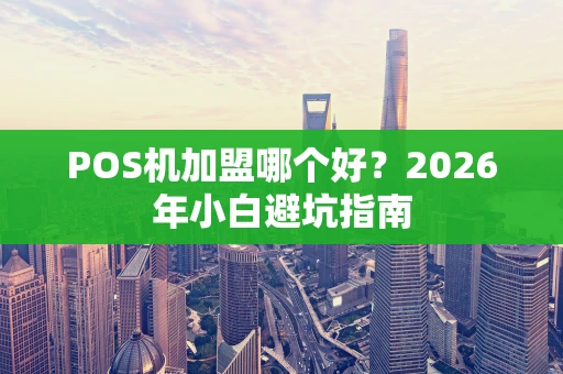 POS机加盟哪个好？2026年小白避坑指南