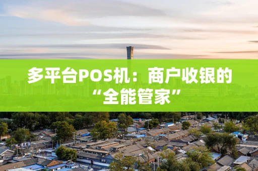 多平台POS机：商户收银的“全能管家”
