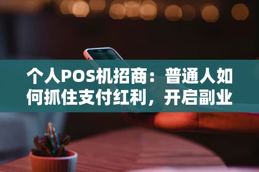 个人POS机招商：普通人如何抓住支付红利，开启副业增收新路径？