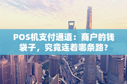POS机支付通道：商户的钱袋子，究竟连着哪条路？