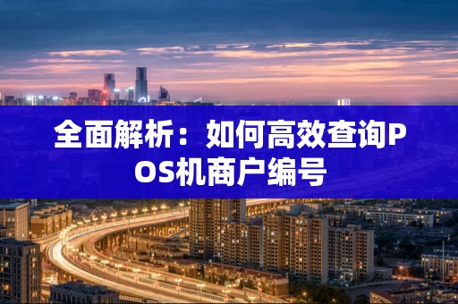 全面解析：如何高效查询POS机商户编号