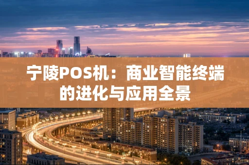 宁陵POS机：商业智能终端的进化与应用全景