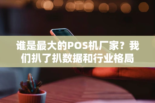 谁是最大的POS机厂家？我们扒了扒数据和行业格局