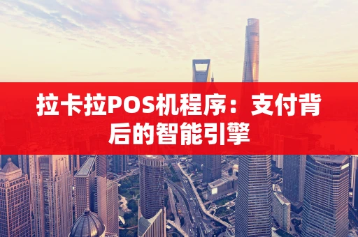 拉卡拉POS机程序：支付背后的智能引擎