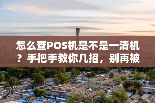 怎么查POS机是不是一清机？手把手教你几招，别再被坑了！