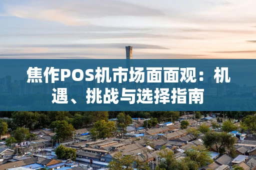 焦作POS机市场面面观：机遇、挑战与选择指南