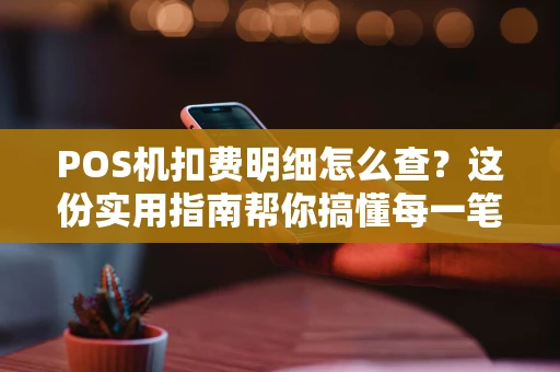 POS机扣费明细怎么查？这份实用指南帮你搞懂每一笔钱！