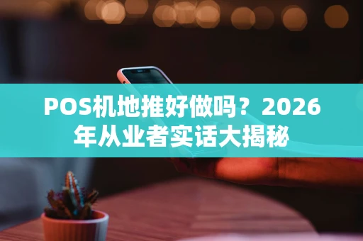 POS机地推好做吗？2026年从业者实话大揭秘