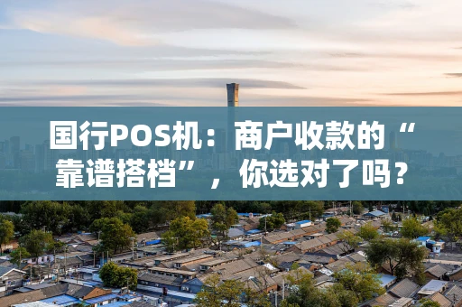 国行POS机：商户收款的“靠谱搭档”，你选对了吗？