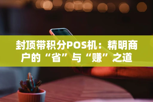 封顶带积分POS机：精明商户的“省”与“赚”之道