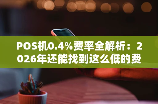 POS机0.4%费率全解析：2026年还能找到这么低的费率吗？
