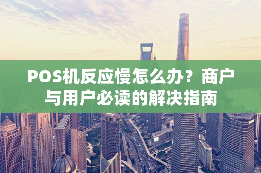 POS机反应慢怎么办？商户与用户必读的解决指南