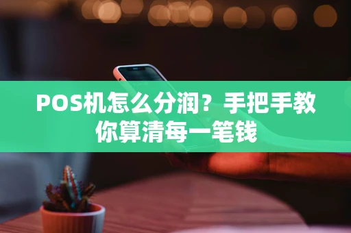 POS机怎么分润？手把手教你算清每一笔钱