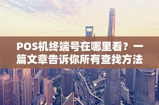 POS机终端号在哪里看？一篇文章告诉你所有查找方法