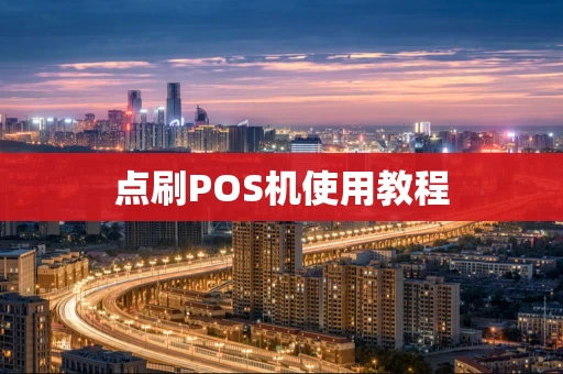 点刷POS机使用教程
