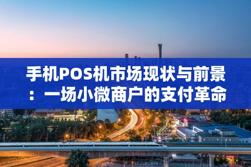 手机POS机市场现状与前景：一场小微商户的支付革命