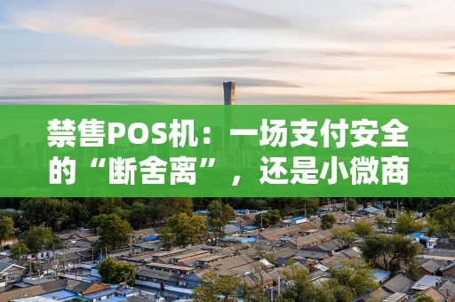 禁售POS机：一场支付安全的“断舍离”，还是小微商户的“紧箍咒”？