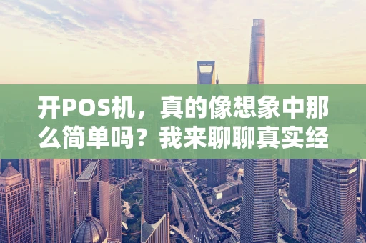 开POS机，真的像想象中那么简单吗？我来聊聊真实经历