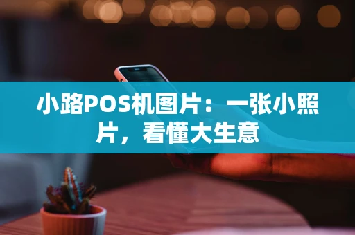 小路POS机图片：一张小照片，看懂大生意