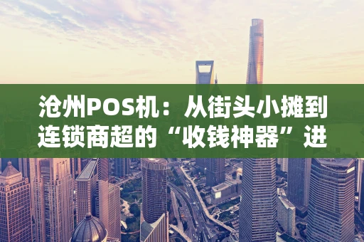 沧州POS机：从街头小摊到连锁商超的“收钱神器”进化史