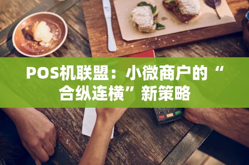 POS机联盟：小微商户的“合纵连横”新策略