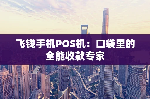 飞钱手机POS机:口袋里的全能收款专家 飞钱手机POS机:口袋里的全能收款专家