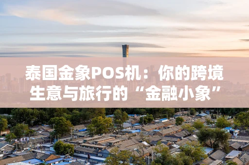 泰国金象POS机：你的跨境生意与旅行的“金融小象”