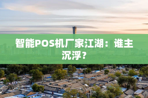 智能POS机厂家江湖：谁主沉浮？