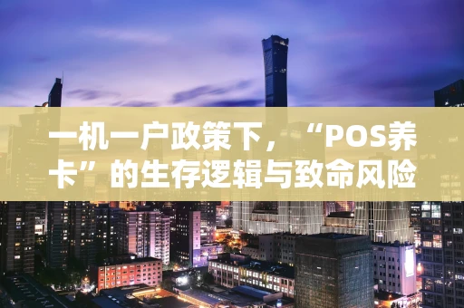 一机一户政策下,“POS养卡”的生存逻辑与致命风险 一机一户政策下,“POS养卡”的生存逻辑与致命风险