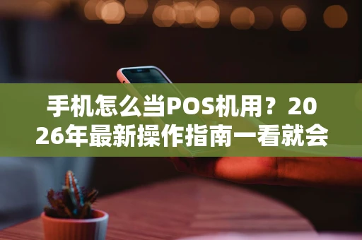 手机怎么当POS机用？2026年最新操作指南一看就会