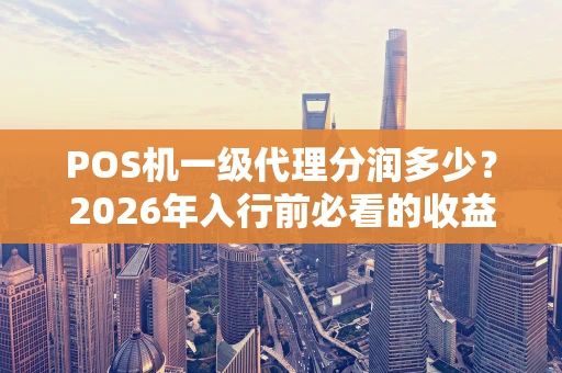 POS机一级代理分润多少？2026年入行前必看的收益全揭秘