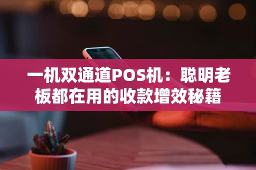 一机双通道POS机：聪明老板都在用的收款增效秘籍