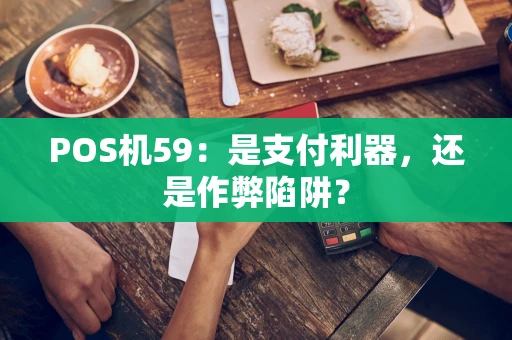 POS机59：是支付利器，还是作弊陷阱？
