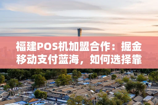 福建POS机加盟合作：掘金移动支付蓝海，如何选择靠谱伙伴？