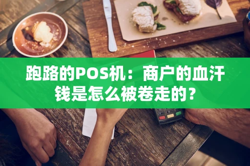 跑路的POS机：商户的血汗钱是怎么被卷走的？