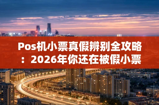 Pos机小票真假辨别全攻略：2026年你还在被假小票坑吗？