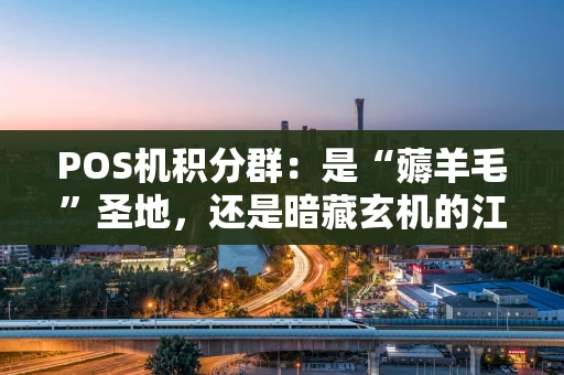 POS机积分群：是“薅羊毛”圣地，还是暗藏玄机的江湖？