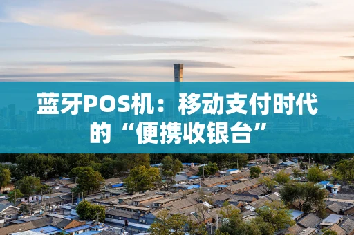 蓝牙POS机：移动支付时代的“便携收银台”