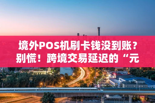 境外POS机刷卡钱没到账？别慌！跨境交易延迟的“元凶”与自救指南