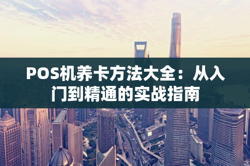 POS机养卡方法大全：从入门到精通的实战指南