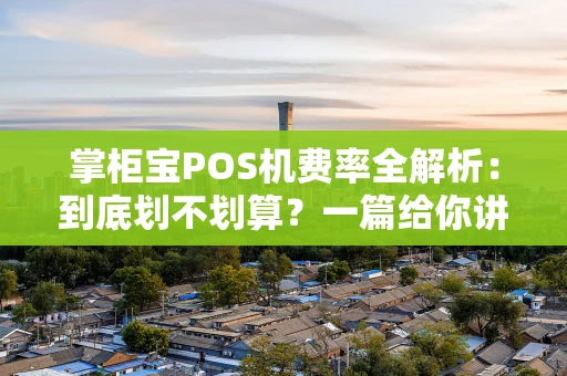 掌柜宝POS机费率全解析：到底划不划算？一篇给你讲明白
