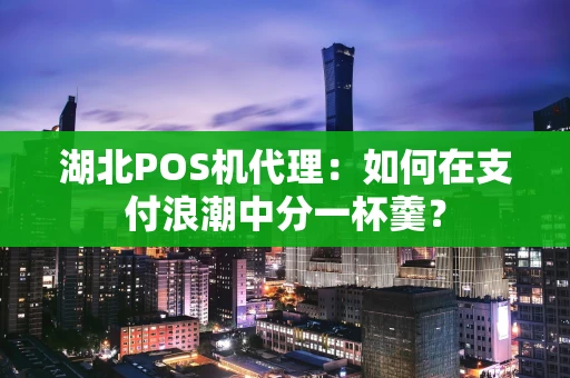 湖北POS机代理：如何在支付浪潮中分一杯羹？