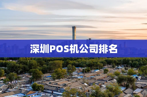 深圳POS机公司排名
