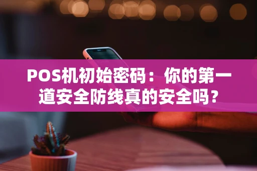 POS机初始密码：你的第一道安全防线真的安全吗？