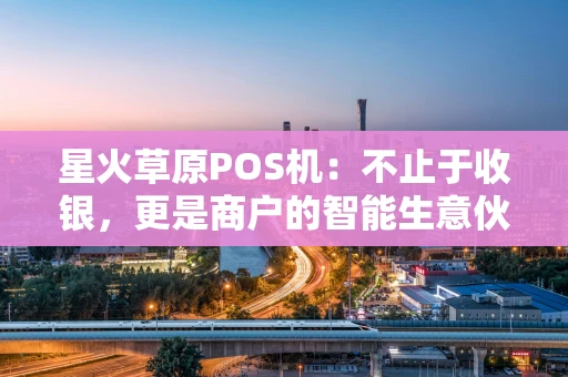 星火草原POS机：不止于收银，更是商户的智能生意伙伴