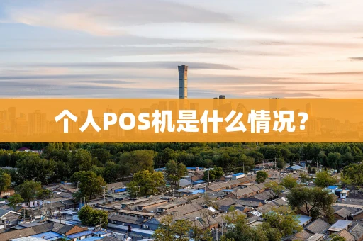 个人POS机是什么情况？