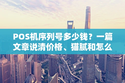 POS机序列号多少钱？一篇文章说清价格、猫腻和怎么选