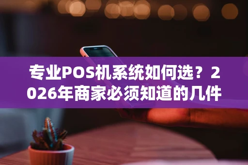 专业POS机系统如何选？2026年商家必须知道的几件事