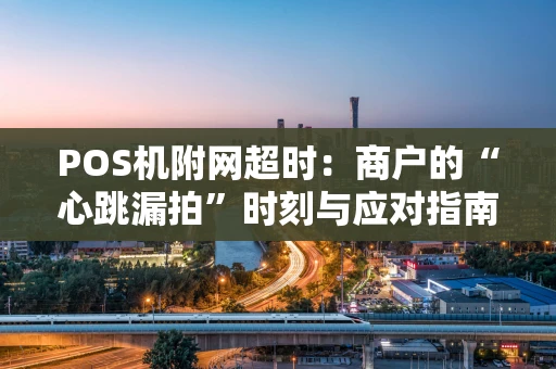 POS机附网超时：商户的“心跳漏拍”时刻与应对指南