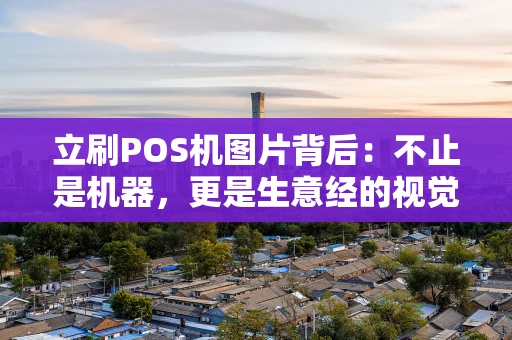 立刷POS机图片背后：不止是机器，更是生意经的视觉名片